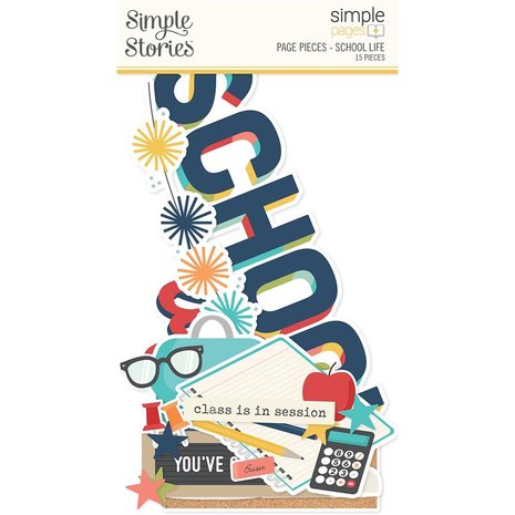 Simple Stories Simple Pages Pieces School Life (14927) (DISCONTINUED)