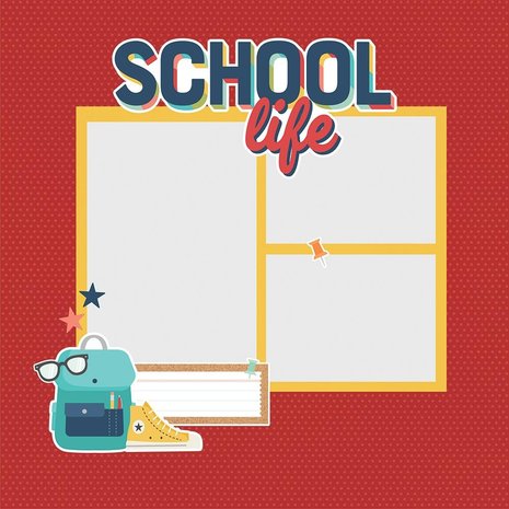 Simple Stories Simple Pages Pieces School Life (14927) (DISCONTINUED)