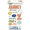 Simple Stories Safe Travels Foam Stickers (14820) (OUTLET)