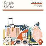 Simple Stories Safe Travels Bits & Pieces (14816) (OUTLET)
