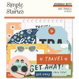 Simple Stories Safe Travels  Journal Bits (14817) (OUTLET)