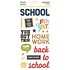 School Life Foam Stickers (14920) (OUTLET)