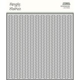 Simple Stories Happily Ever After Stencils Herringbone (15526) (DISCONTINUED)