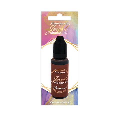 Stamperia Jewel Alcohol Ink 18 ml Brown (KAD012) (OUTLET) Stamperia Jewel Alcohol Ink 18 ml Brown (KAD012) (OUTLET)