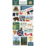 Carta Bella Outdoor Adventures Chipboard Phrases (CBOA134022) (OUTLET)