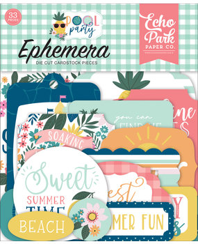 Echo Park Pool Party Ephemera (POP240024) (DISCONTINUED)