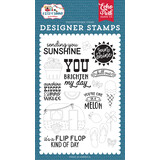 Echo Park Sending Sunshine Clear Stamps (SOS241043) (DISCONTINUED)