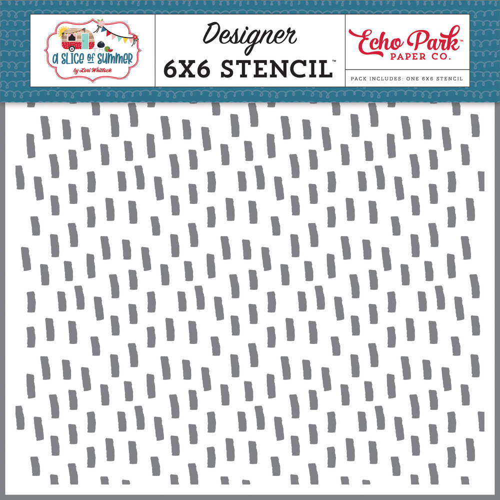 Echo Park Summer Rain Stencil (SOS241033) (OUTLET) Echo Park Summer Rain Stencil (SOS241033) (OUTLET)