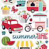 Echo Park A Slice Of Summer Chipboard Accents (SOS241021) (DISCONTINUED)