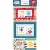 Echo Park A Slice Of Summer Chipboard Frames (SOS241065) (DISCONTINUED)