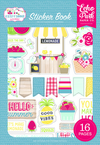 Echo Park A Slice Of Summer Sticker Book (SOS241029) (DISCONTINUED)