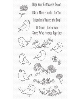 My Favorite Things Spring Songbird Clear Stamps (CS-561) (OUTLET)