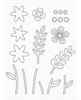 My Favorite Things Box Card Bouquet Die-namics (MFT-1988) (OUTLET)