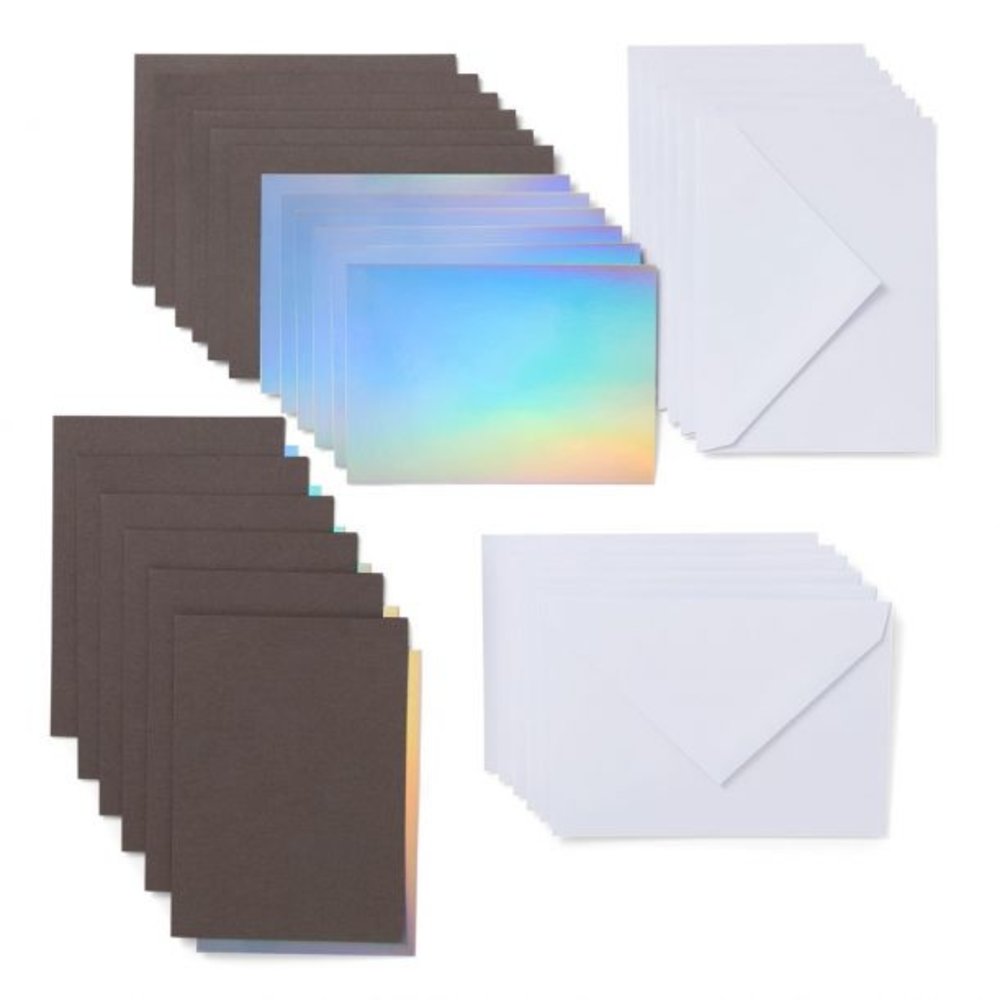 Cricut Insert Cards Gray/Silver/Holographic (12pcs) (2008799) (DISCONTINUED)