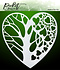 Tree of Hearts 6x6 Inch Stencil (SC-228) (OUTLET)