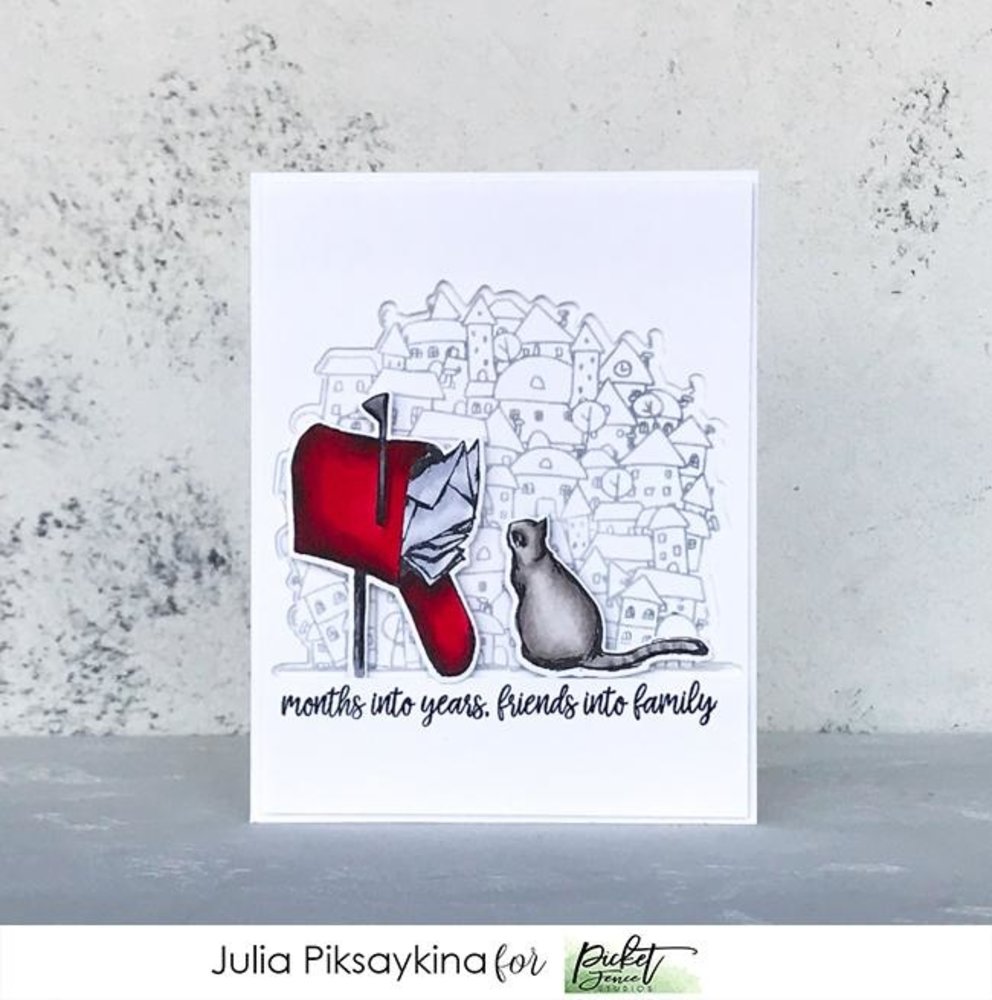 Picket Fence Studios Cats Are Family 4x6 Inch Dies (A-148D) (OUTLET) Picket Fence Studios Cats Are Family 4x6 Inch Dies (A-148D) (OUTLET)