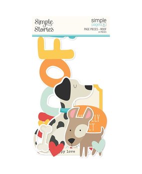 Simple Stories Simple Pages Pieces Woof (15930) (DISCONTINUED) Simple Stories Simple Pages Pieces Woof (15930) (DISCONTINUED)