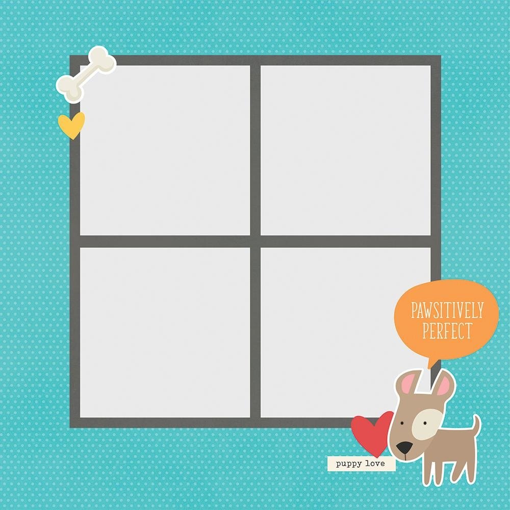 Simple Stories Simple Pages Pieces Woof (15930) (DISCONTINUED)