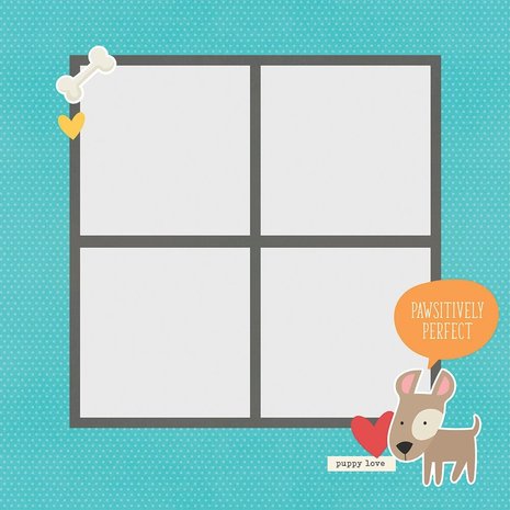 Simple Stories Simple Pages Pieces Woof (15930) (OUTLET)