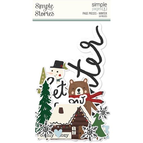 Simple Stories Simple Pages Pieces Winter (15903) (OUTLET)