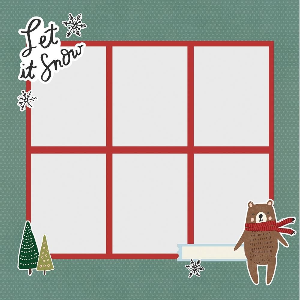 Simple Stories Simple Pages Pieces Winter (15903) (DISCONTINUED)
