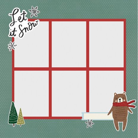 Simple Stories Simple Pages Pieces Winter (15903) (OUTLET)