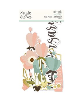 Simple Stories Simple Pages Pieces Anniversary (15914) (DISCONTINUED)