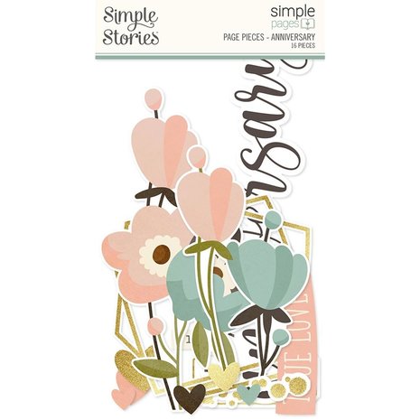 Simple Stories Simple Pages Pieces Anniversary (15914) (DISCONTINUED)