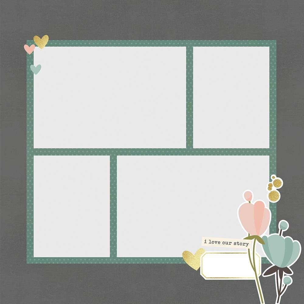 Simple Stories Simple Pages Pieces Anniversary (15914) (DISCONTINUED)