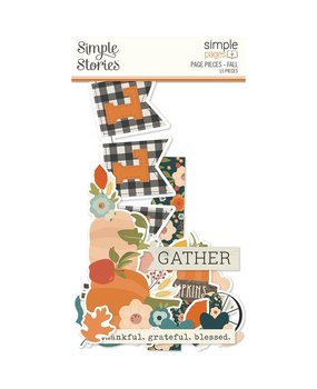 Simple Stories Simple Pages Pieces Fall (15902) (OUTLET)