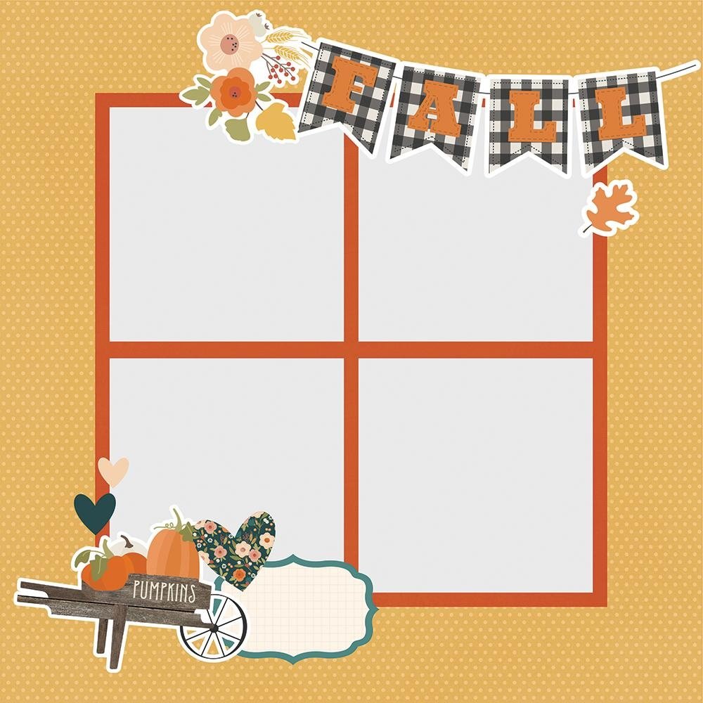 Simple Stories Simple Pages Pieces Fall (15902) (DISCONTINUED)