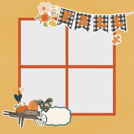 Simple Stories Simple Pages Pieces Fall (15902) (DISCONTINUED)