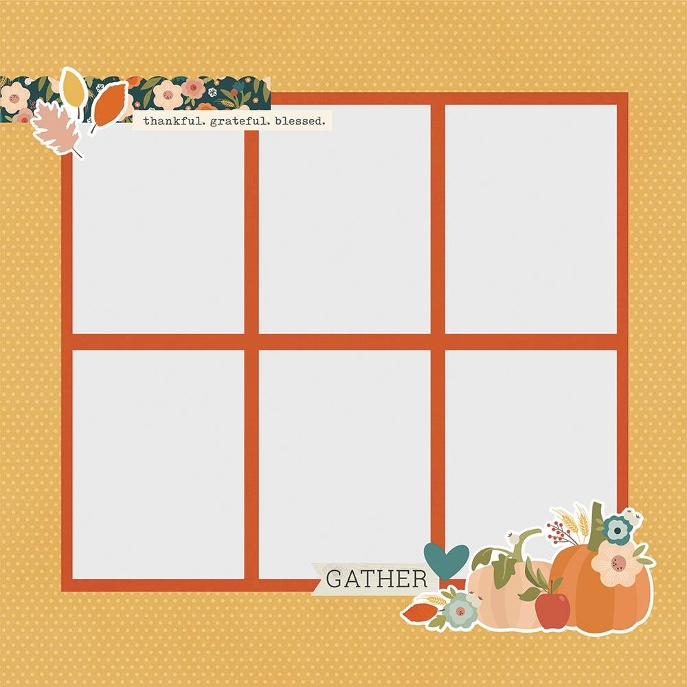 Simple Stories Simple Pages Pieces Fall (15902) (DISCONTINUED)