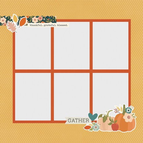Simple Stories Simple Pages Pieces Fall (15902) (DISCONTINUED)