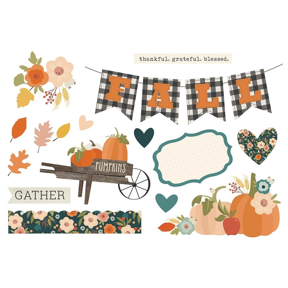 Simple Stories Simple Pages Pieces Fall (15902) (DISCONTINUED)