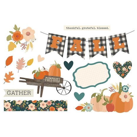 Simple Stories Simple Pages Pieces Fall (15902) (DISCONTINUED)