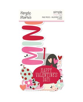 Simple Stories Simple Pages Pieces Valentine's Day (15905) (DISCONTINUED)