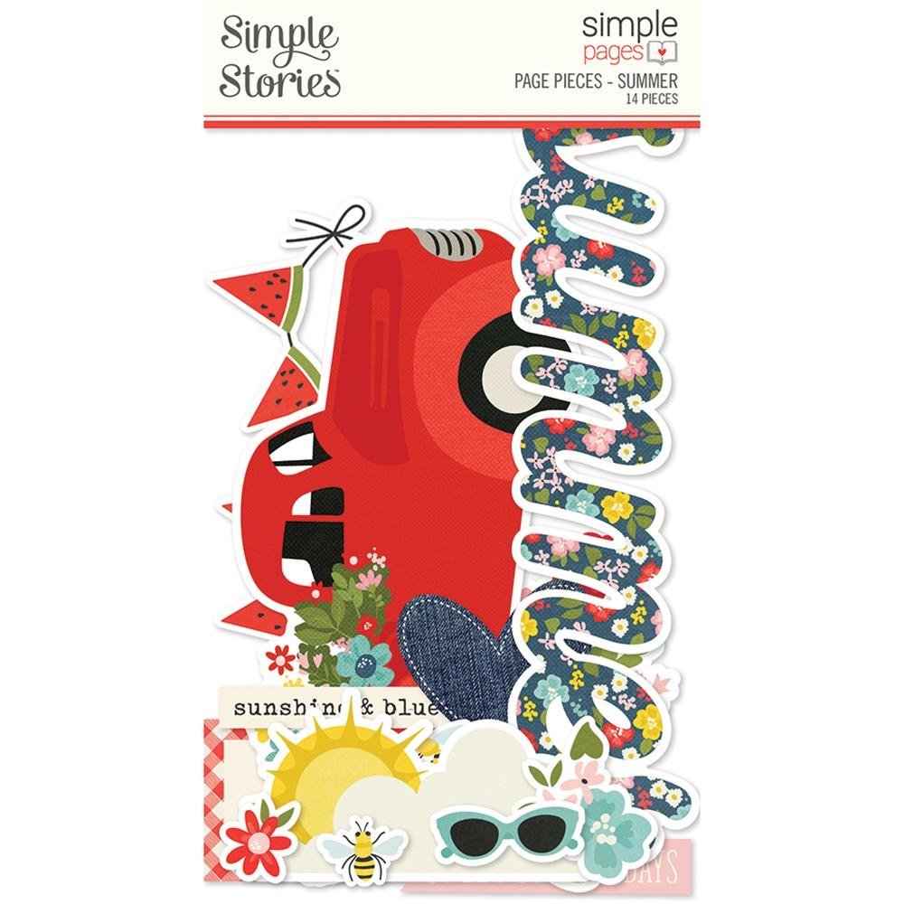 Simple Stories Simple Pages Pieces Summer (15901) (DISCONTINUED)