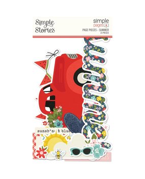 Simple Stories Simple Pages Pieces Summer (15901) (DISCONTINUED)