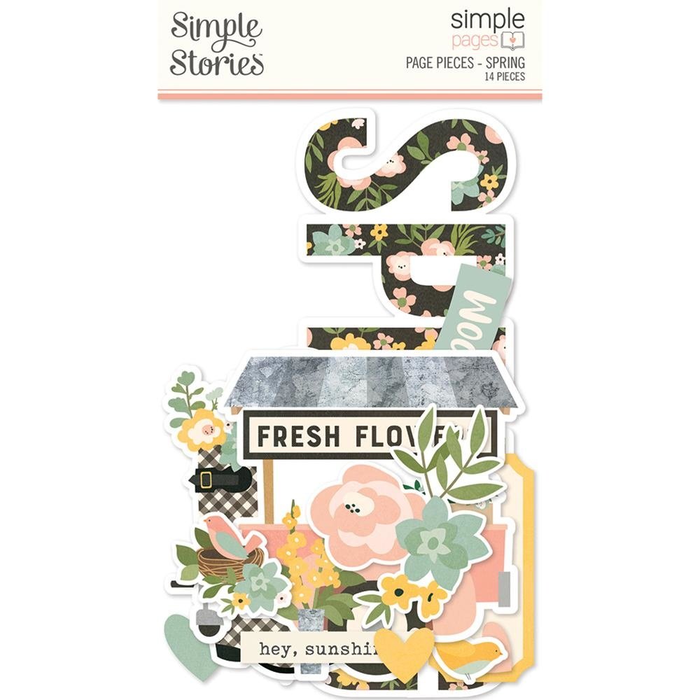 Simple Stories Simple Pages Pieces Spring (15900) (DISCONTINUED)