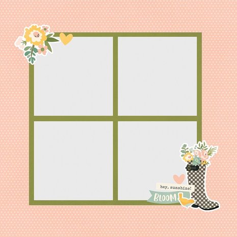 Simple Stories Simple Pages Pieces Spring (15900) (OUTLET)