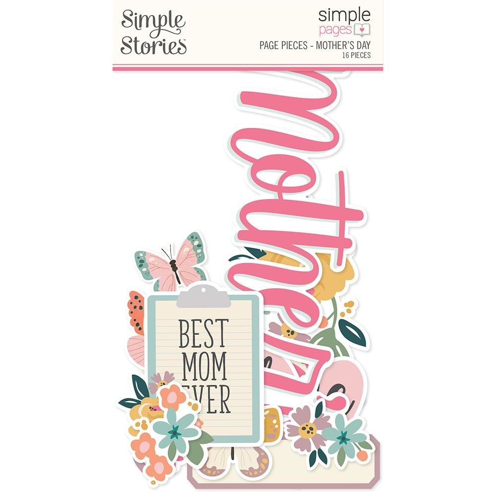 Simple Stories Simple Pages Pieces Mother's Day (15918) (DISCONTINUED)
