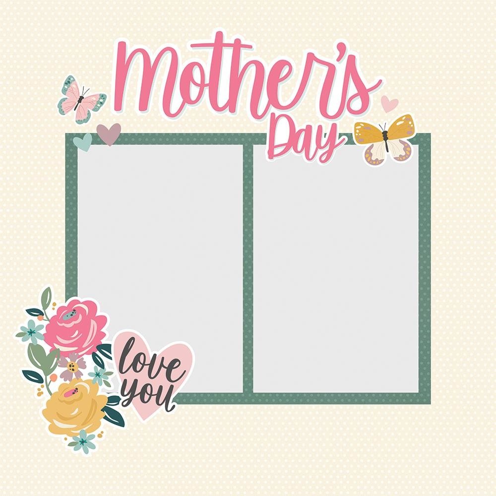 Simple Stories Simple Pages Pieces Mother's Day (15918) (DISCONTINUED)