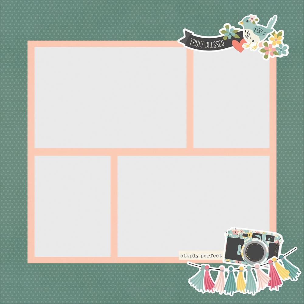 Simple Stories Simple Pages Pieces Life is Beautiful (15927) (DISCONTINUED)