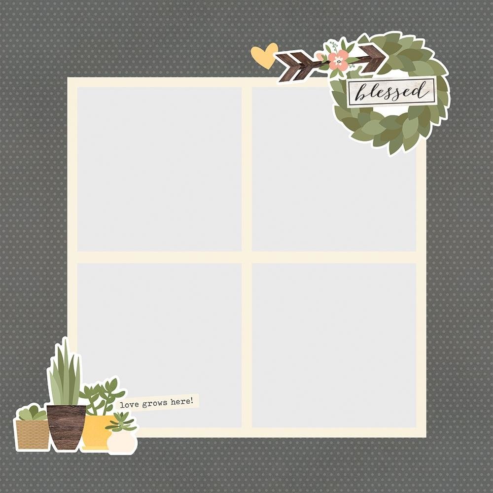 Simple Stories Simple Pages Pieces Home (15926) (DISCONTINUED)