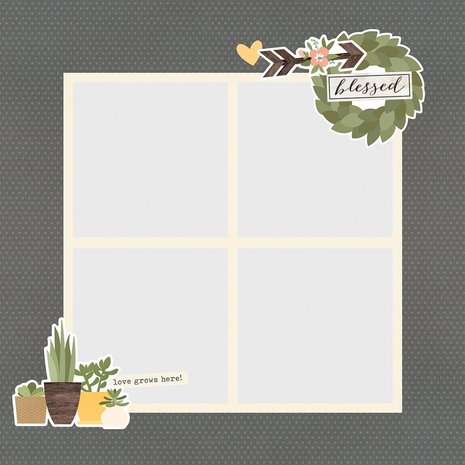Simple Stories Simple Pages Pieces Home (15926) (OUTLET)