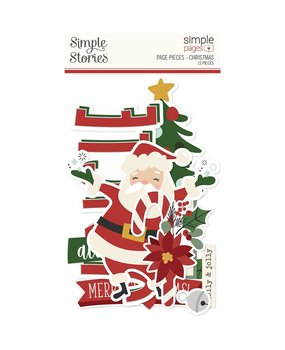 Simple Stories Simple Pages Pieces Christmas (15911) (DISCONTINUED)