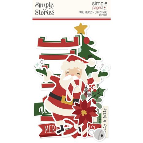 Simple Stories Simple Pages Pieces Christmas (15911) (DISCONTINUED)
