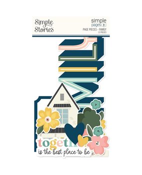 Simple Stories Simple Pages Pieces Family (15921) (DISCONTINUED)