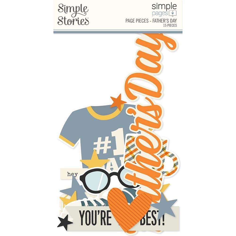 Simple Stories Simple Pages Pieces Father's Day (15917) (DISCONTINUED)